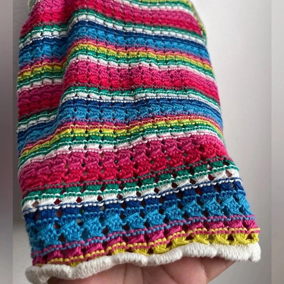 Gap Crochet Tank Top Multi Color - Picture 5 of 10